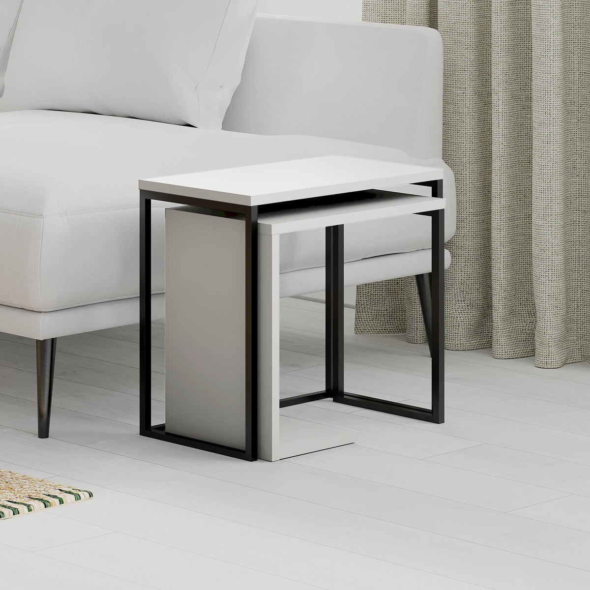 Decortieliving - Zigosh Modern Nesting Side Table Set
