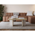 Decortieliving - Hillary Rectangular Coffee Table – 100 cm Modern Living Room Table