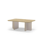 Decortieliving - Hillary Rectangular Coffee Table – 100 cm Modern Living Room Table