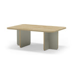 Decortieliving - Hillary Rectangular Coffee Table – 100 cm Modern Living Room Table