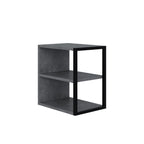 Decortieliving - Echo Side Table Single – Modern Sofa Side Table with Shelves
