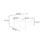 Decortieliving - Aloeva Modern Round Coffee Table