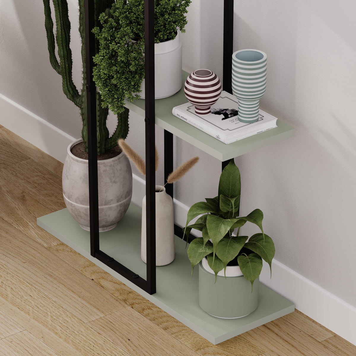 Decortieliving - Vetra Modern Plantstand Shelves