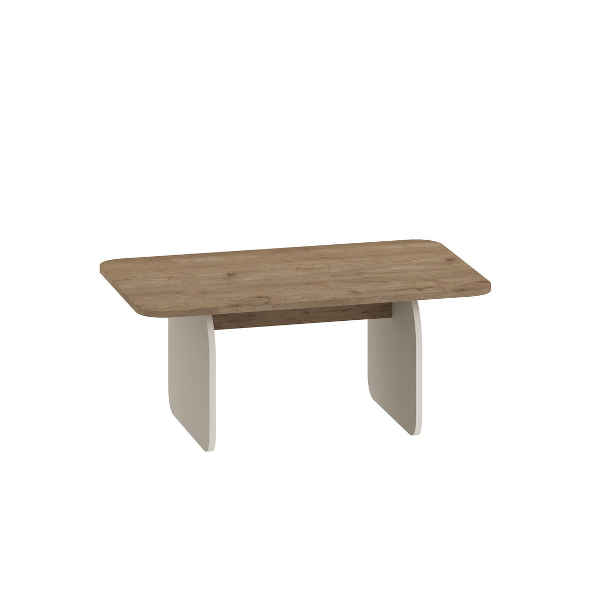 Decortieliving - Pietra Modern Radius Coffee Table - 60x100 cm