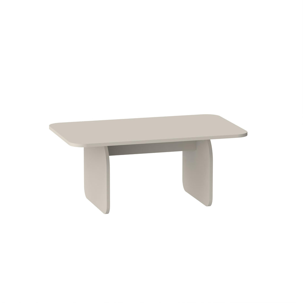 Decortieliving - Pietra Modern Radius Coffee Table - 60x100 cm