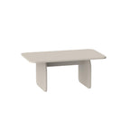 Decortieliving - Pietra Modern Radius Coffee Table - 60x100 cm
