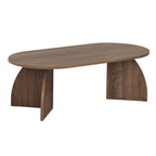 Decortieliving - Melina Oval Coffee Table 120 cm