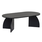 Decortieliving - Melina Oval Coffee Table 120 cm