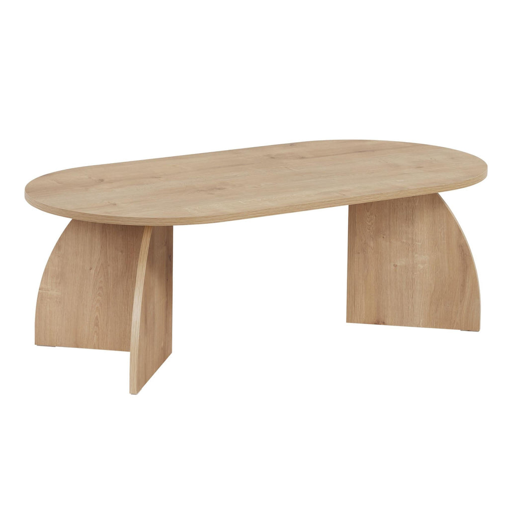 Decortieliving - Melina Oval Coffee Table 120 cm