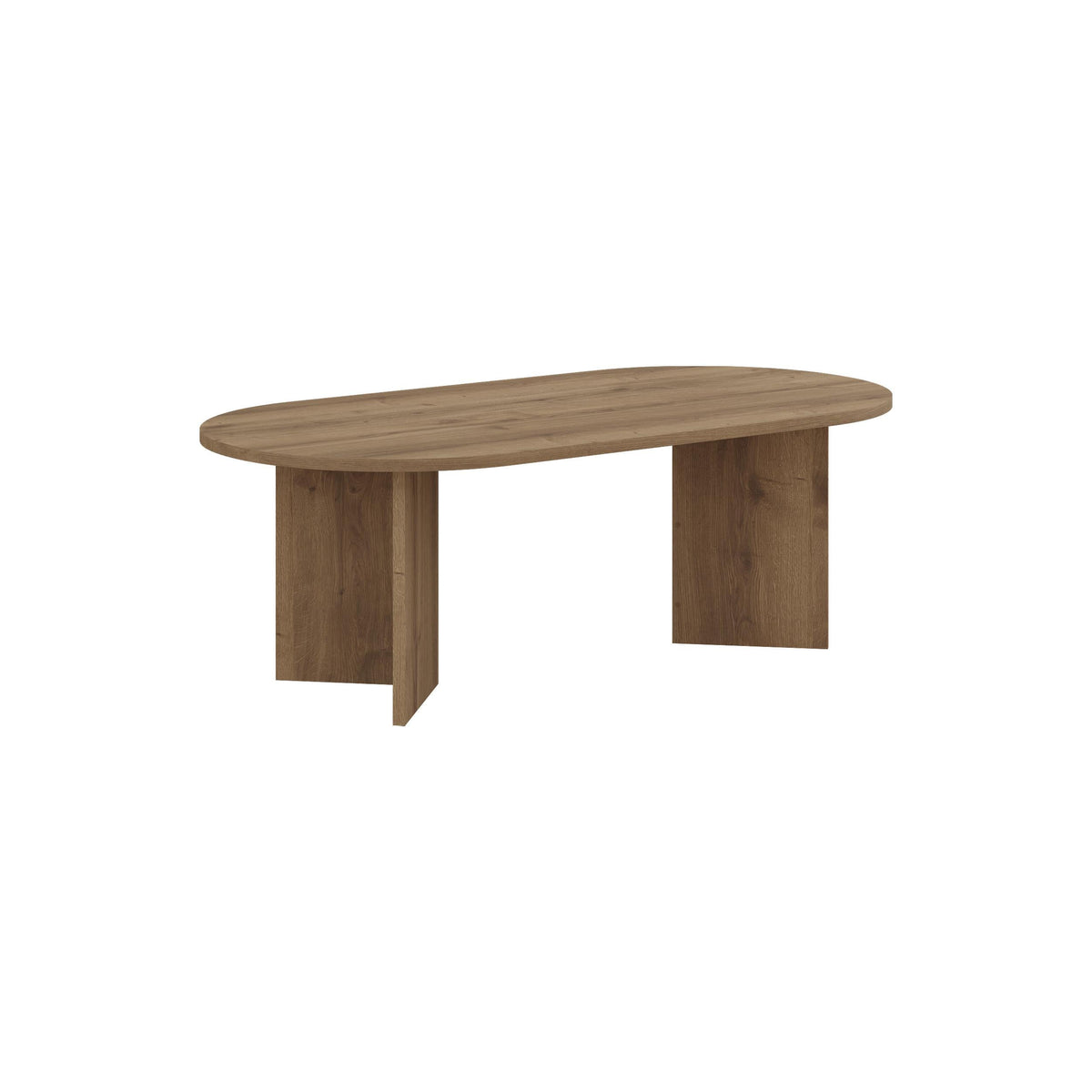 Decortieliving - Sable Oval Coffee Table 119 x 60 cm