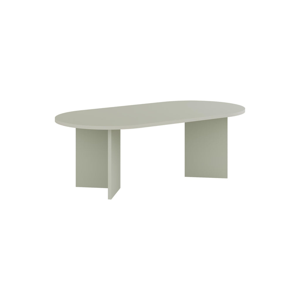Decortieliving - Sable Oval Coffee Table 119 x 60 cm