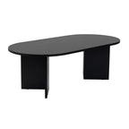 Decortieliving - Sable Oval Coffee Table 119 x 60 cm