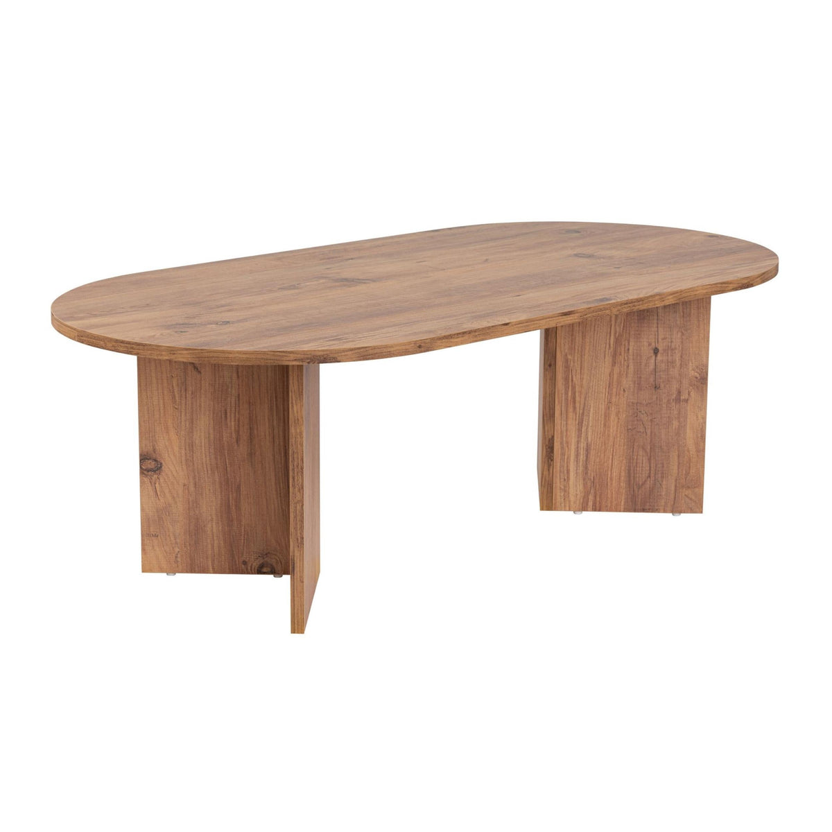 Decortieliving - Sable Oval Coffee Table 119 x 60 cm