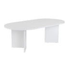 Decortieliving - Sable Oval Coffee Table 119 x 60 cm