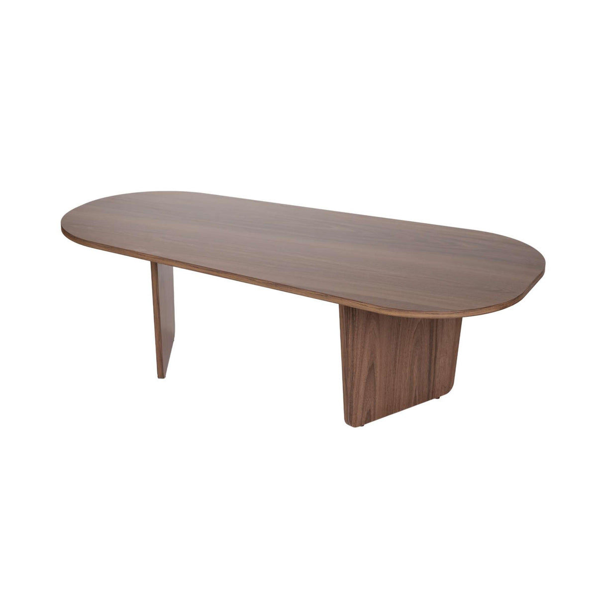 Decortieliving - Ovalis Modern Oval Design Coffee Table