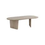 Decortieliving - Ovalis Modern Oval Design Coffee Table