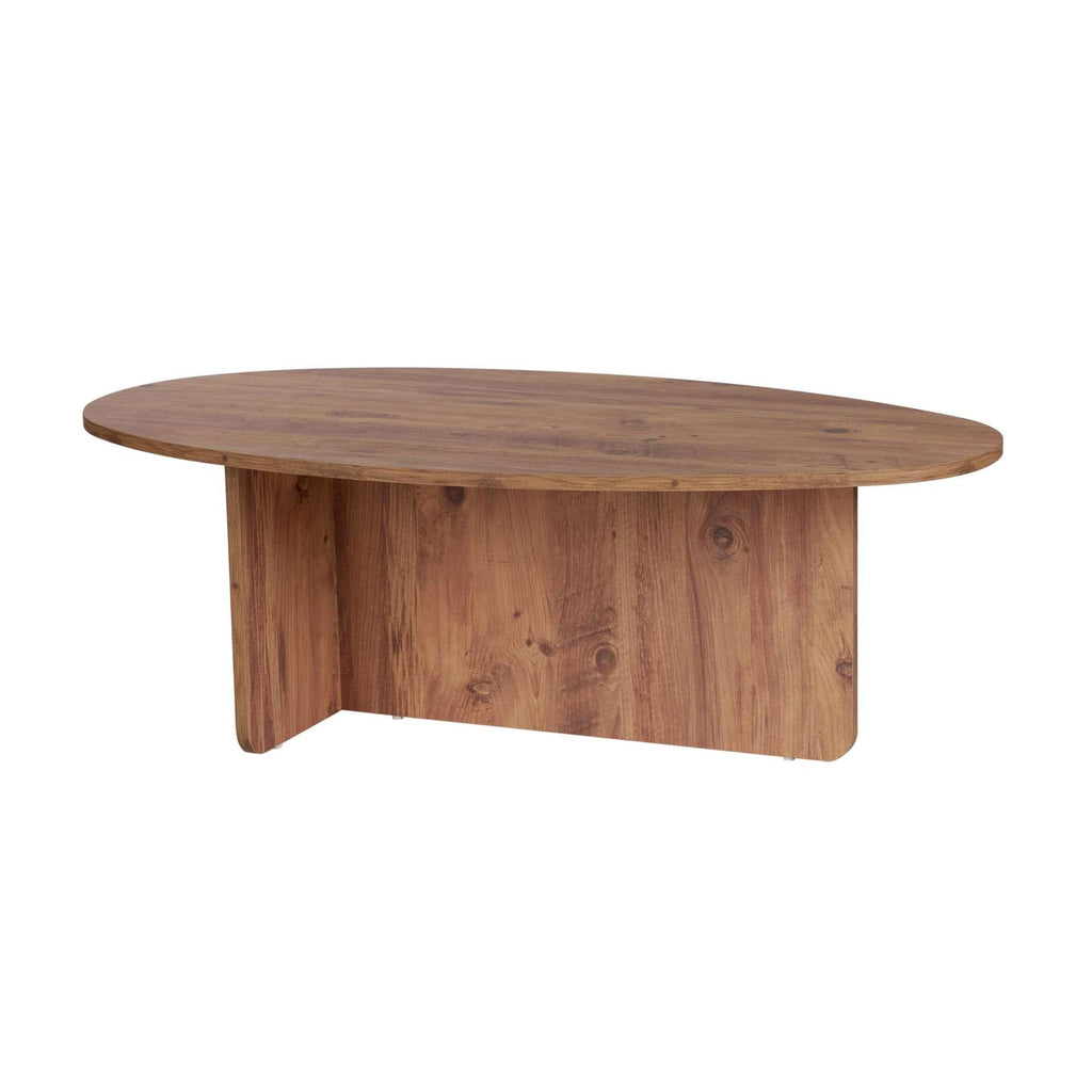 Decortieliving - Orba Oval Coffee Table 120 x 65 x 40 cm