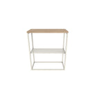 Decortieliving - Teno Side Table with Storage Shelf