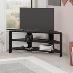 Decortieliving - Thales Corner Modern TV Stand Multimedia Centre Corner 110cm