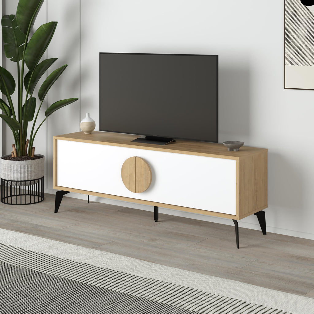 Decortieliving - Gora Modern TV Stand 140 cm Entertainment Unit