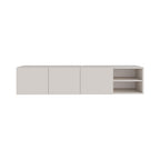 Decortieliving - Conrad TV Unit – 180 cm – 3 Soft Close Doors Wall Mounted Entertainment Centre