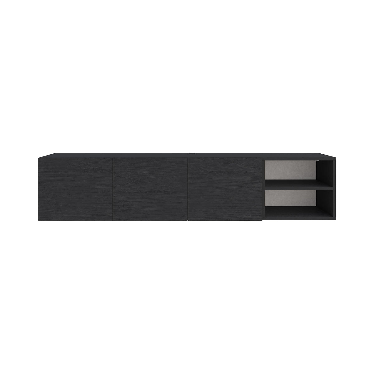 Decortieliving - Conrad TV Unit – 180 cm – 3 Soft Close Doors Wall Mounted Entertainment Centre