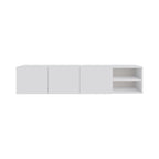 Decortieliving - Conrad TV Unit – 180 cm – 3 Soft Close Doors Wall Mounted Entertainment Centre