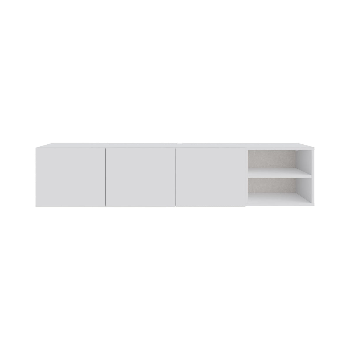 Decortieliving - Conrad TV Unit – 180 cm – 3 Soft Close Doors Wall Mounted Entertainment Centre