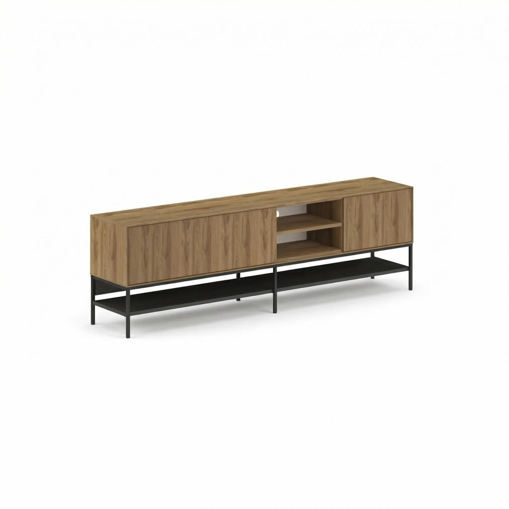 Decortieliving - Amira TV Unit – Modern TV Stand with Storage – Multiple Colours