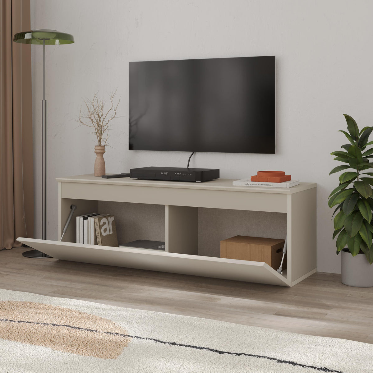 Decortieliving - Sunset Modern TV Low Board with Storage
