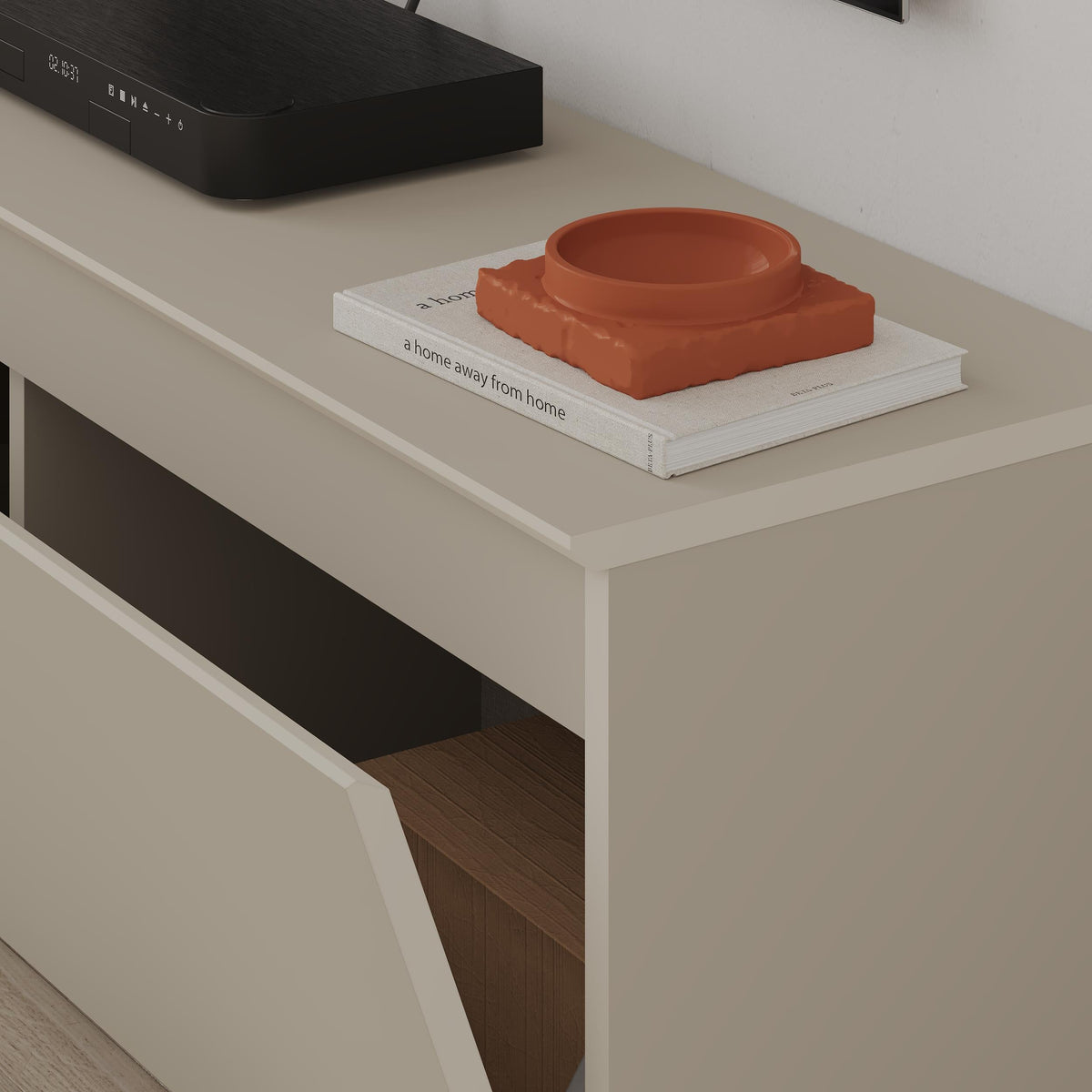 Decortieliving - Sunset Modern TV Low Board with Storage