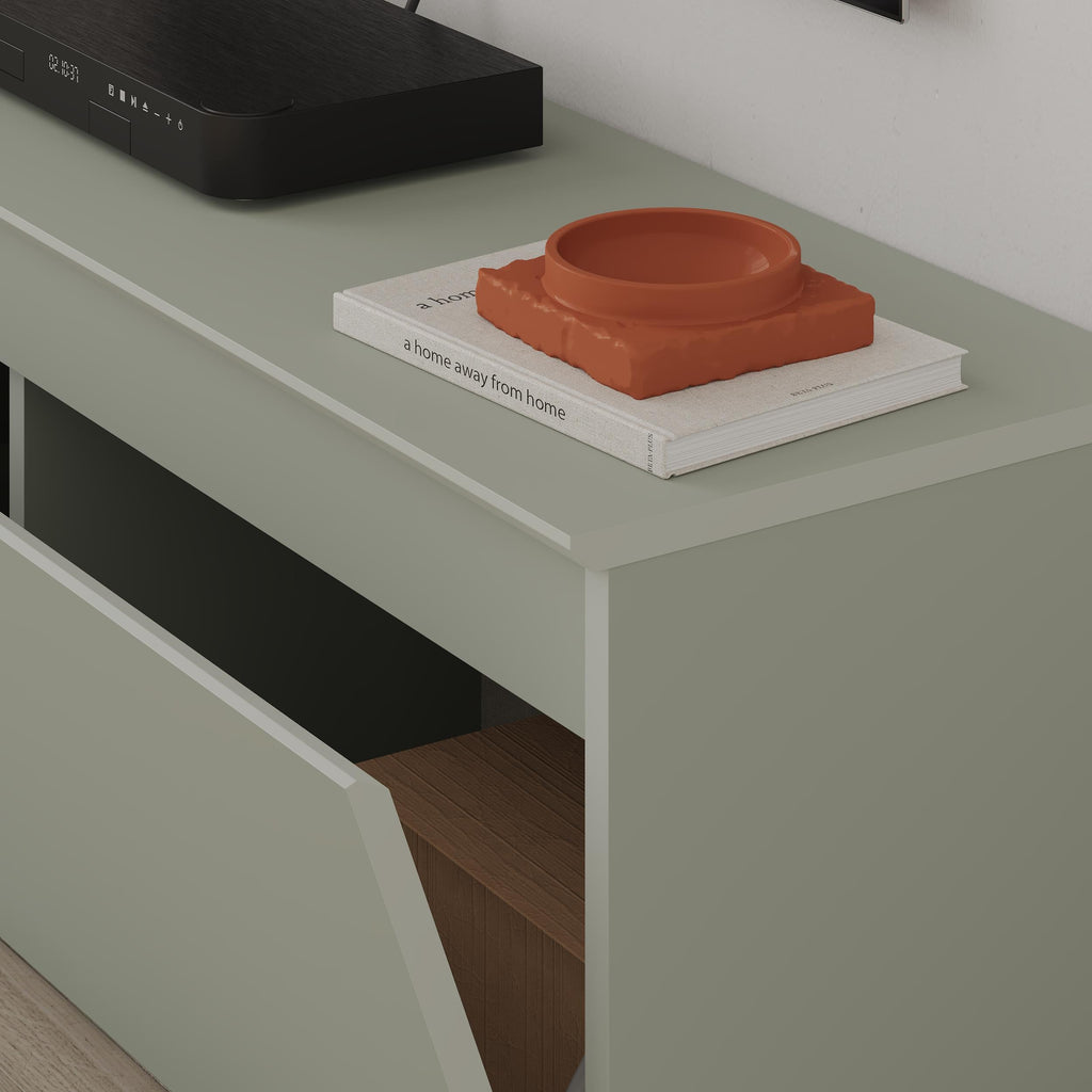 Decortieliving - Sunset Modern TV Low Board with Storage