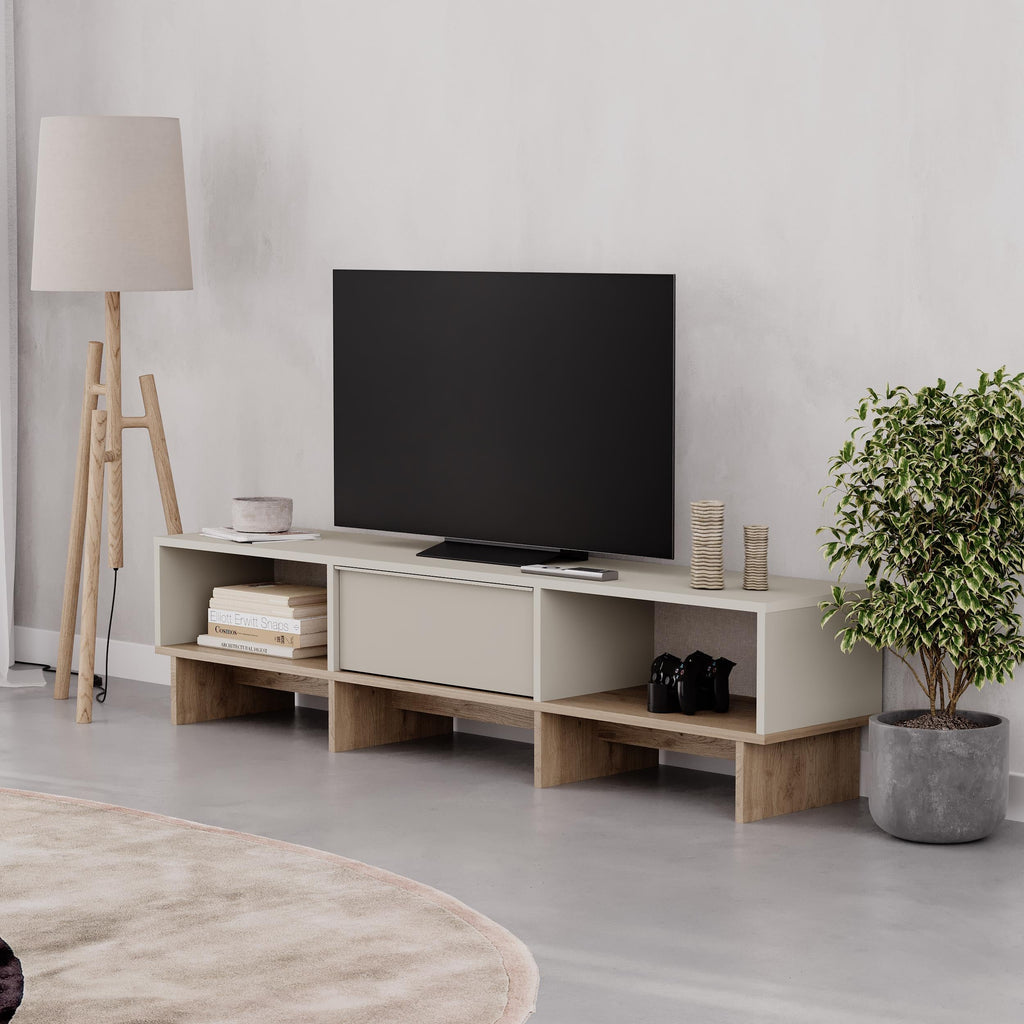 Decortieliving - Yuki Modern TV Unit with Storage 170cm