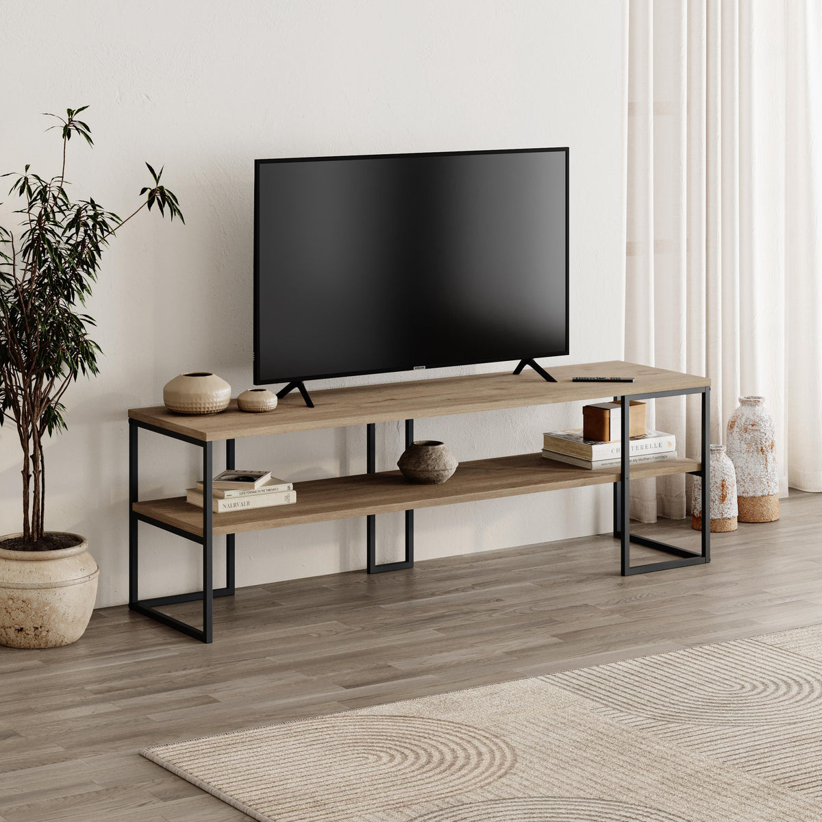 Decortieliving - Black Friday Tv Unit 140 cm