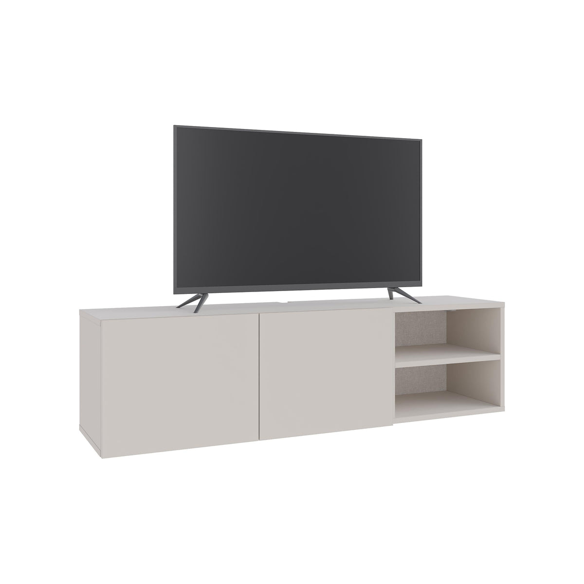 Decortieliving - Conrad TV Unit – Up to 50 Inch TVs – Wall Mounted Entertainment Centre