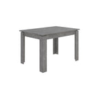 Decortieliving - Tolmen Extendable Dining Table – 120/170 cm Modern Dining Table