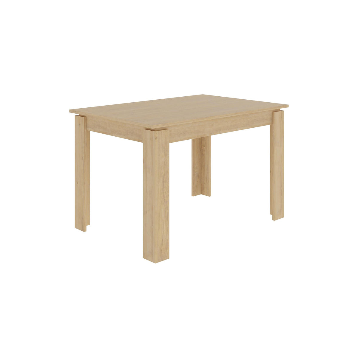 Decortieliving - Tolmen Extendable Dining Table – 120/170 cm Modern Dining Table