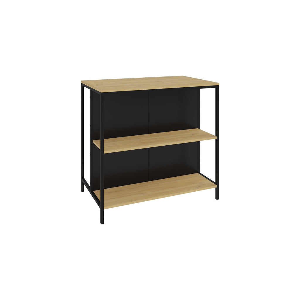 Decortieliving - Detroit Bar Table – 100cm with Shelves