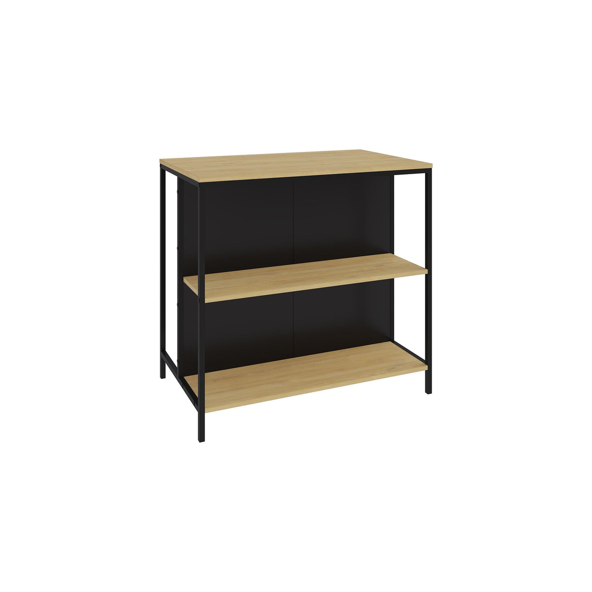 Decortieliving - Detroit Bar Table – 100cm with Shelves