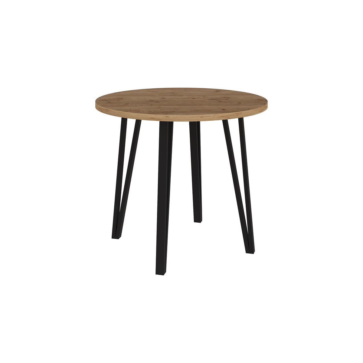 Decortieliving - Xana Modern Round Dining Table – 4 Seater
