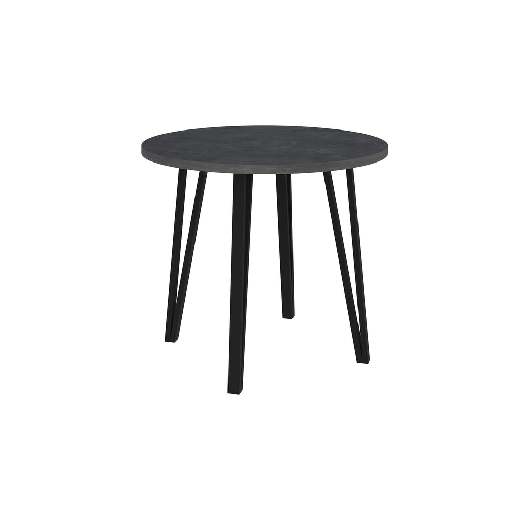 Decortieliving - Xana Modern Round Dining Table – 4 Seater