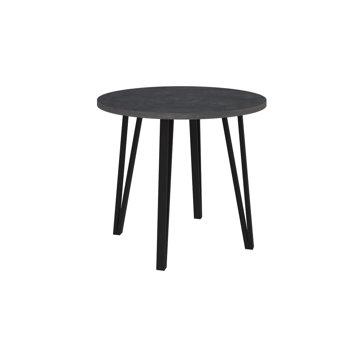 Decortieliving - Xana Modern Round Dining Table – 4 Seater