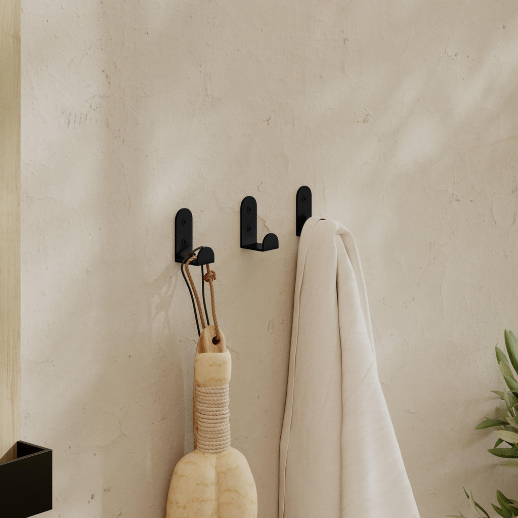 Decortieliving - Leny Metal Hanger Set of 3 - Black