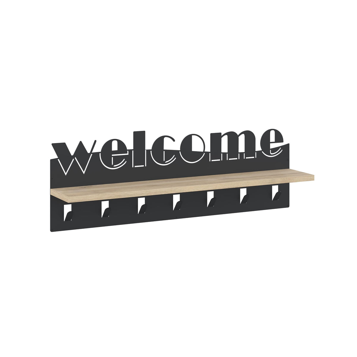 Decortieliving - Welcome Hallway Coat Hanger Rack