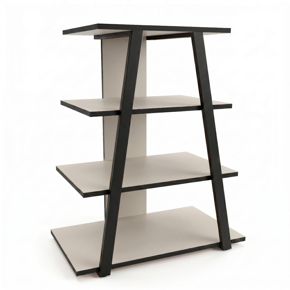 Decortieliving - Lyno Angled Mini TV Entertainment Unit with Open Shelves