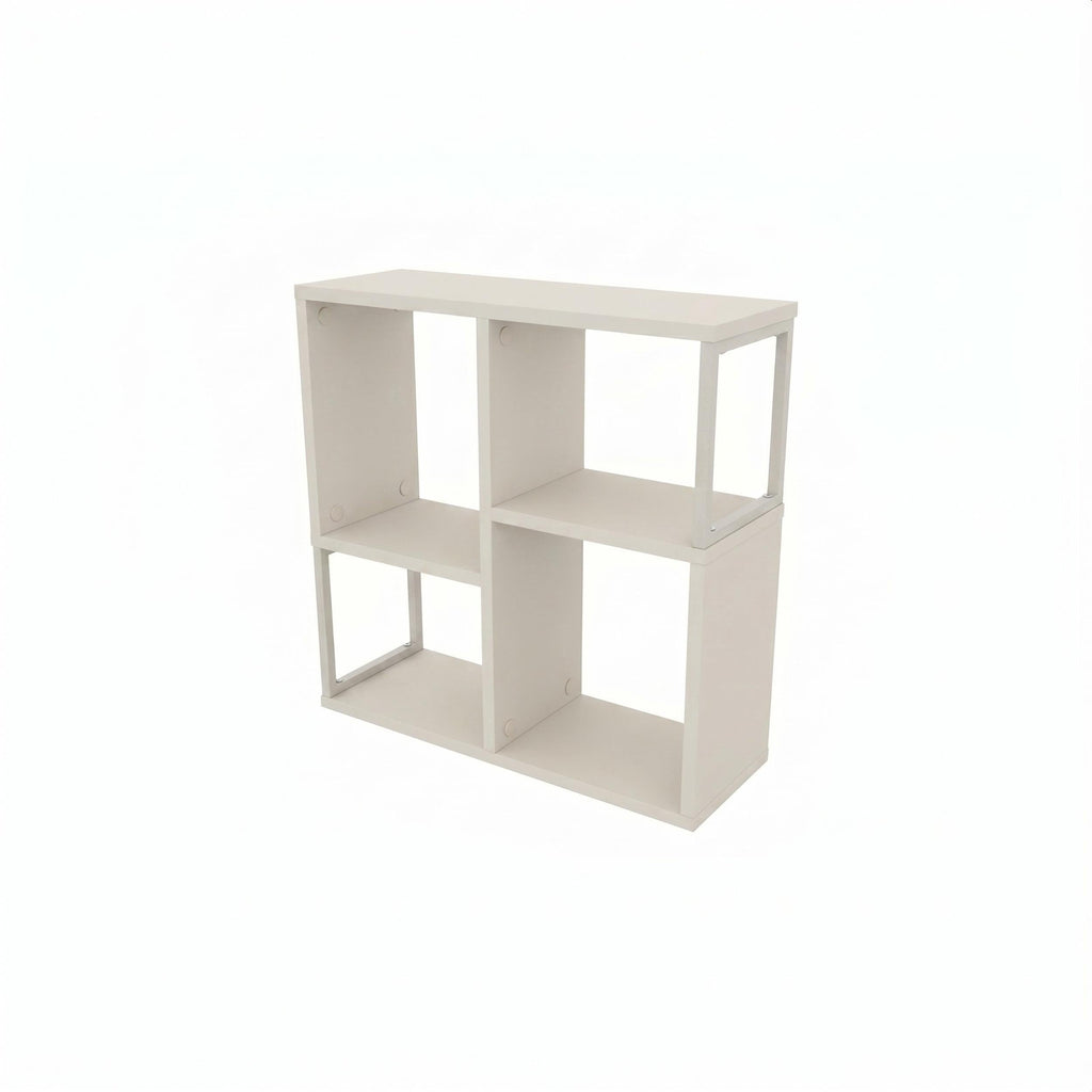 Decortieliving - Bolton Mini Bookcase with Open Shelves