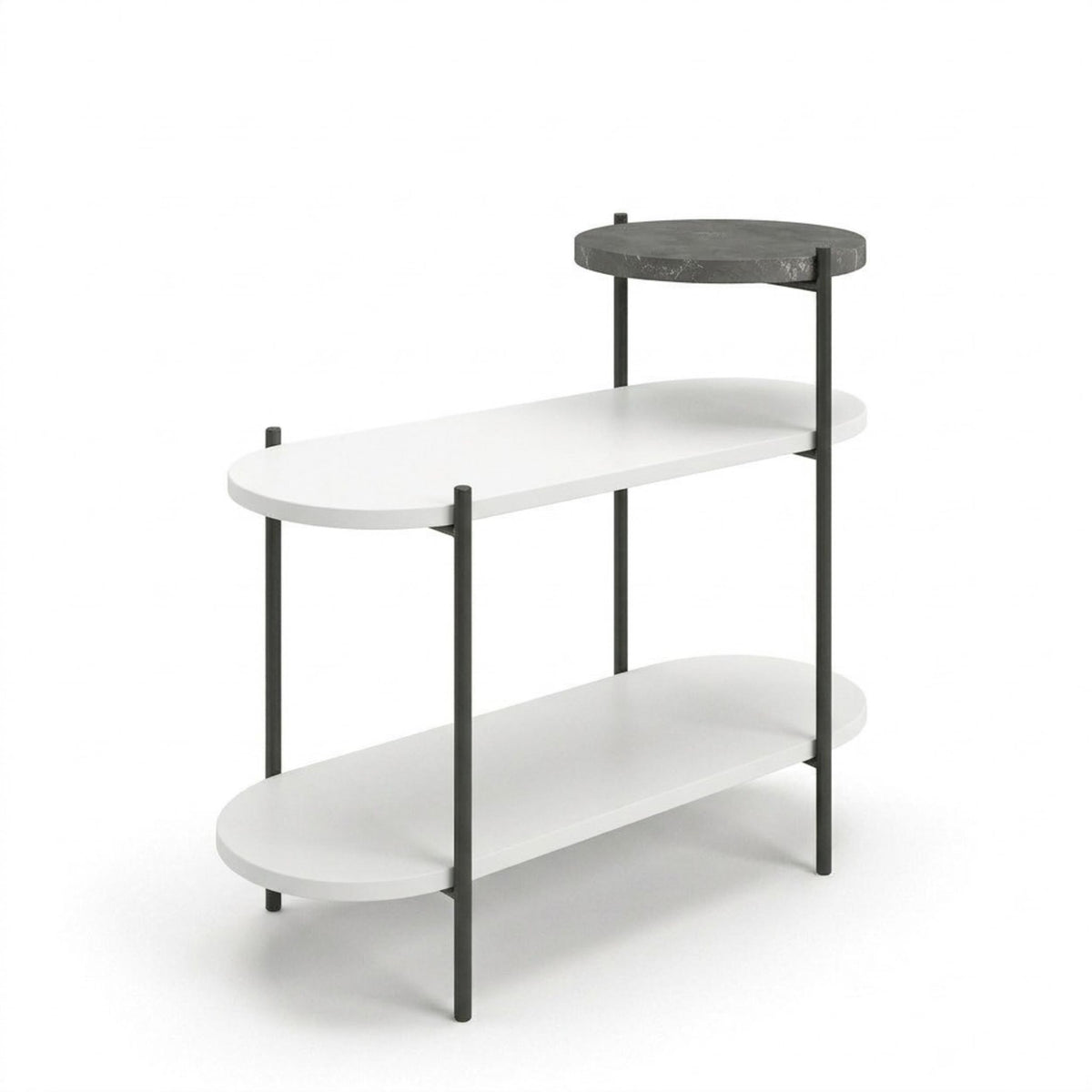Decortieliving - Somo 3-Tier Display Side Table