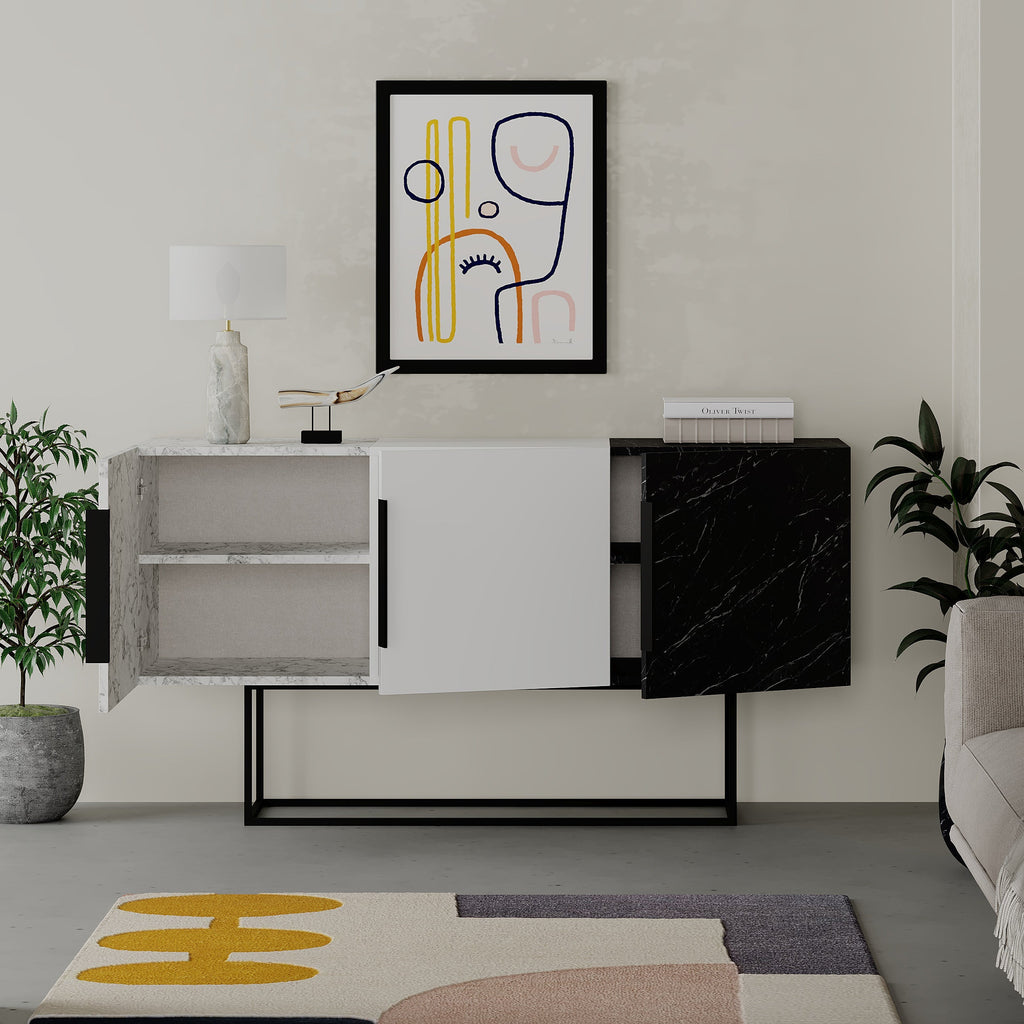 Decortieliving - Tontini Console Sideboard Display Unit