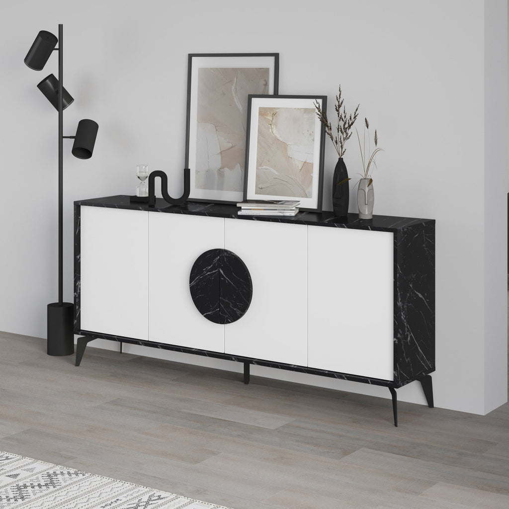 Decortieliving - Gora Console Sideboard Display Unit 180Cm