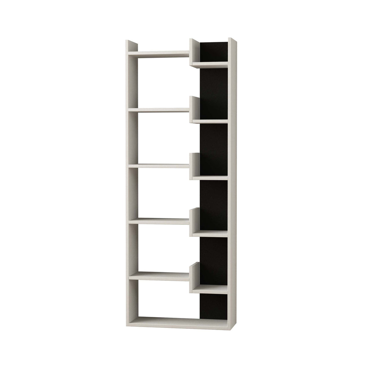 Decortieliving - Oppa Modern Bookcase Display Unit Tall 162.4cm